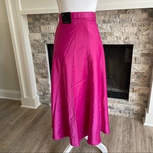 Banana Republic Pink Midi Skirt NWT